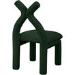 Meridian Furniture Xena Green Boucle Fabric Accent/Dining Chair