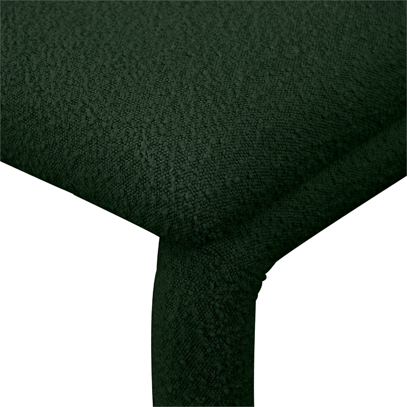 Meridian Furniture Xena Green Boucle Fabric Accent/Dining Chair