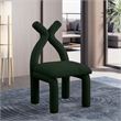 Meridian Furniture Xena Green Boucle Fabric Accent/Dining Chair