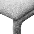 Meridian Furniture Xena Grey Boucle Fabric Accent/Dining Chair