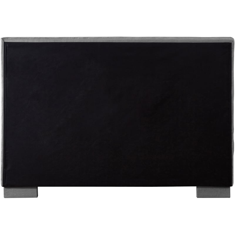 Meridian Furniture Paxton Grey Chenille Fabric Full Bed