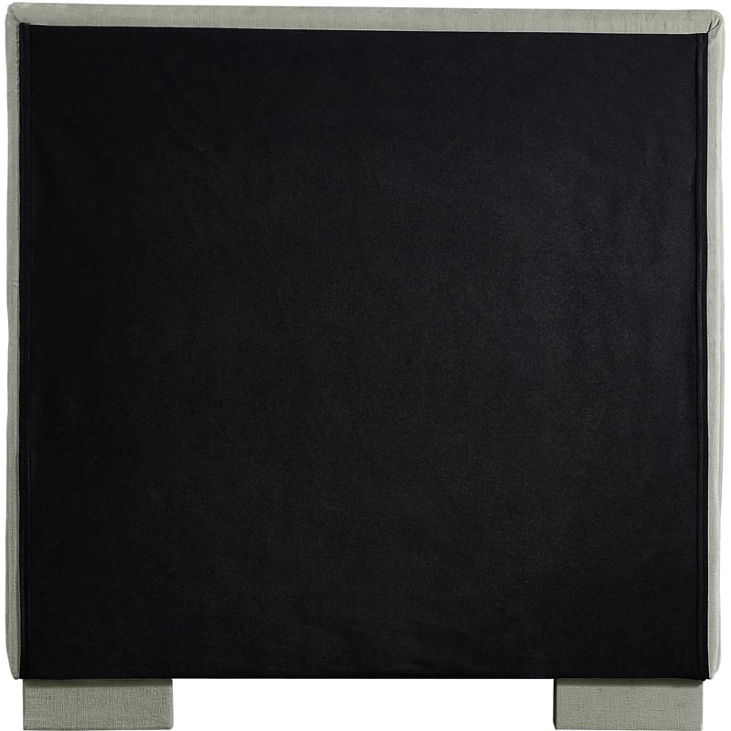 Meridian Furniture Paxton Mint Chenille Fabric Twin Bed