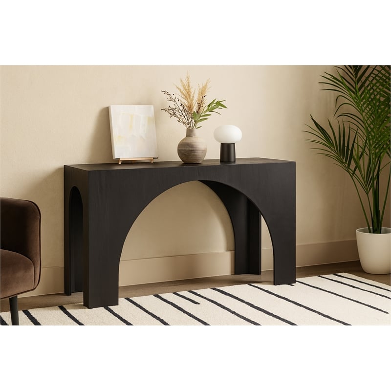 Meridian Furniture Arch Black Console Table