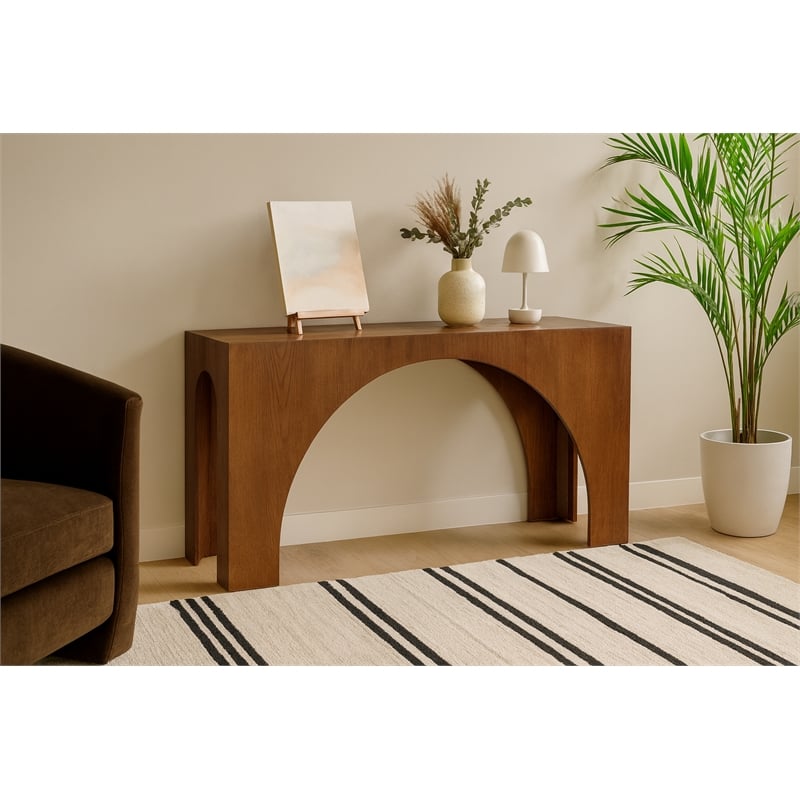 Meridian Furniture Arch Brown Console Table