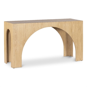 Meridian Furniture Arch Oak Console Table