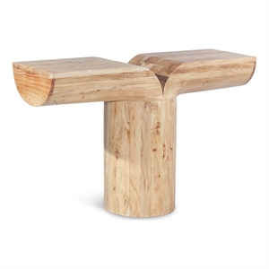 Meridian Furniture Tee Oak Console Table