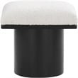 Meridian Furniture Pavilion Cream Boucle Fabric Bench/Stool