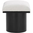 Meridian Furniture Pavilion Cream Boucle Fabric Bench/Stool