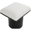 Meridian Furniture Pavilion Cream Boucle Fabric Bench/Stool