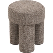Meridian Furniture Larson Brown Fabric Ottoman/Stool