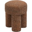 Meridian Furniture Larson Cognac Fabric Ottoman/Stool