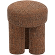 Meridian Furniture Larson Cognac Fabric Ottoman/Stool