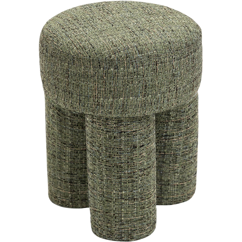 Meridian Furniture Larson Green Fabric Ottoman/Stool