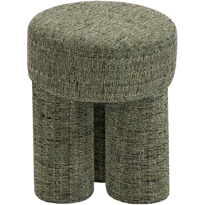 Meridian Furniture Larson Green Fabric Ottoman/Stool