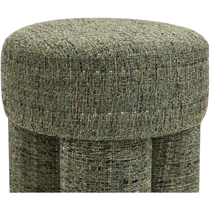 Meridian Furniture Larson Green Fabric Ottoman/Stool