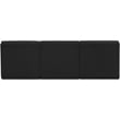 Meridian Furniture Ollie Black Boucle Fabric Modular Sofa