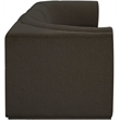 Meridian Furniture Ollie Brown Boucle Fabric Modular Sofa