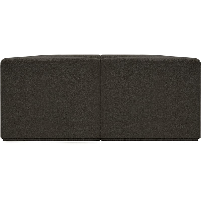 Meridian Furniture Ollie Brown Boucle Fabric Modular Sofa