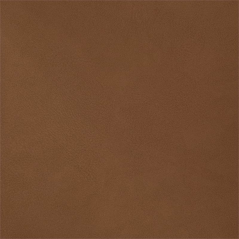 Meridian Furniture Gallo Cognac Vegan Leather Queen Bed