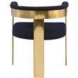 Meridian Furniture Romeo Navy Boucle Fabric Dining Chair (Set of 2)