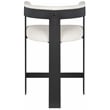 Meridian Furniture Romeo Cream Vegan Leather Counter Stool (Set of 2)