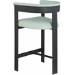 Meridian Furniture Romeo Mint Green Vegan Leather Counter Stool (Set of 2)