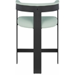 Meridian Furniture Romeo Mint Green Vegan Leather Counter Stool (Set of 2)
