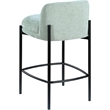 Meridian Furniture Burton Mint Chenille Fabric Stool (Set of 2)