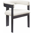 Meridian Furniture Romeo Cream Vegan Leather Dining Chair (Set of 2)
