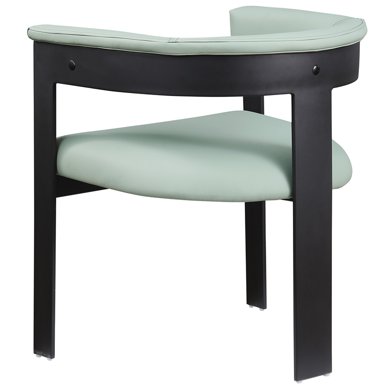 Meridian Furniture Romeo Mint Green Vegan Leather Dining Chair (Set of 2)