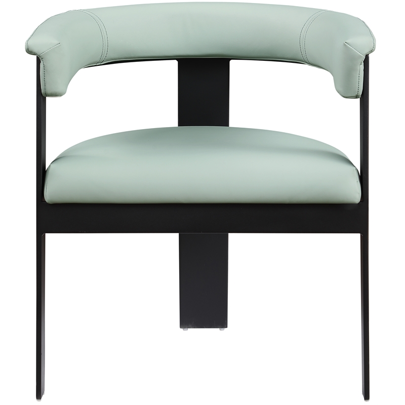 Meridian Furniture Romeo Mint Green Vegan Leather Dining Chair (Set of 2)