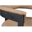 Meridian Furniture Romeo Tan Vegan Leather Dining Chair (Set of 2)