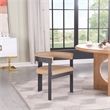 Meridian Furniture Romeo Tan Vegan Leather Dining Chair (Set of 2)