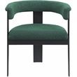Meridian Furniture Romeo Green Boucle Fabric Dining Chair (Set of 2)