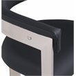 Meridian Furniture Romeo Black Vegan Leather Dining Chair (Set of 2)