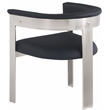 Meridian Furniture Romeo Black Vegan Leather Dining Chair (Set of 2)