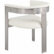 Meridian Furniture Romeo Cream Vegan Leather Dining Chair (Set of 2)