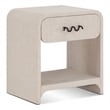 Meridian Furniture Medley Cream Night Stand / Side Table