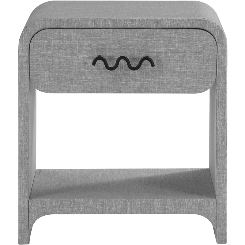Meridian Furniture Medley Grey Night Stand / Side Table