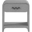 Meridian Furniture Medley Grey Night Stand / Side Table