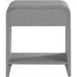Meridian Furniture Medley Grey Night Stand / Side Table