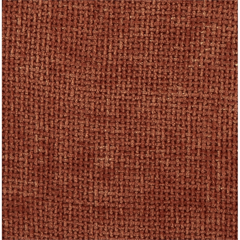 Meridian Furniture Quinn Cognac Chenille Fabric Corner Chair