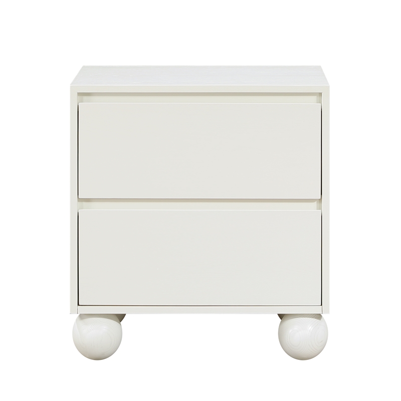 Meridian Furniture Kent Cream Night Stand
