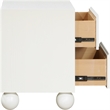 Meridian Furniture Kent Cream Night Stand