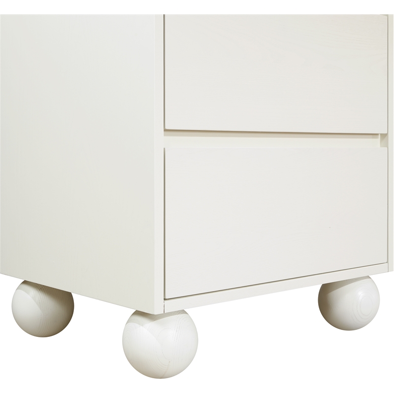 Meridian Furniture Kent Cream Night Stand