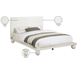 Meridian Furniture Kent Cream Queen Bed
