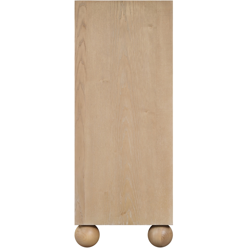 Meridian Furniture Kent Natural Solid Ash Wood Chest