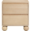 Meridian Furniture Kent Natural Night Stand
