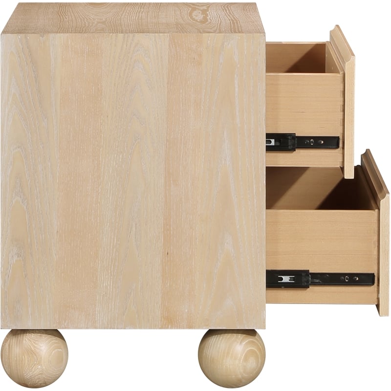 Meridian Furniture Kent Natural Night Stand