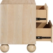 Meridian Furniture Kent Natural Night Stand